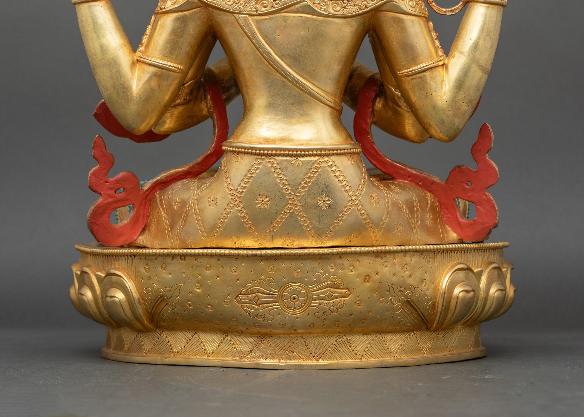 Four-Armed Chenrezig Statue | Embodiment of Infinite Compassion