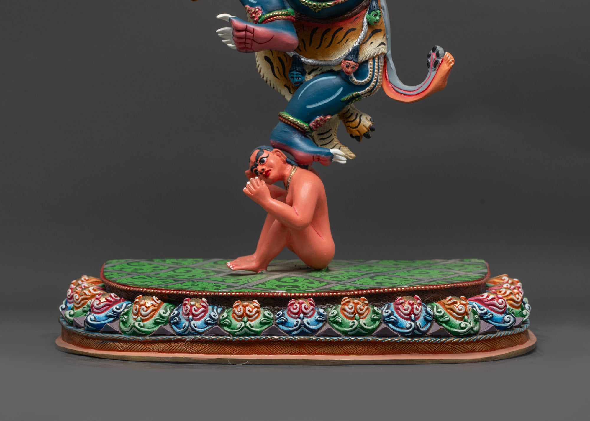 Handcrafted Garuda Statue | Powerful Mythical Bird Copper Sculpture