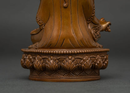 Guru Rinpoche Statue | Traditional Himalayan Buddhist Sculpture
