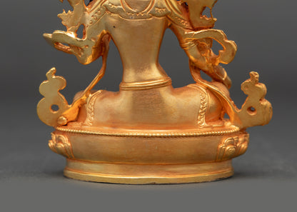 Green Tara Statue | Machine-Made Himalayan Buddhist Art