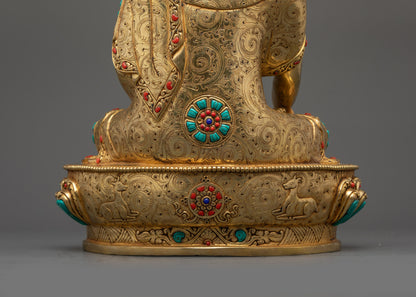 Tibetan Jowo Rinpoche Buddha Statue | Exquisite Handmade Tibetan Altar