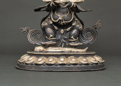 Sakya Mahakala Statue | Fierce Dharma Protector