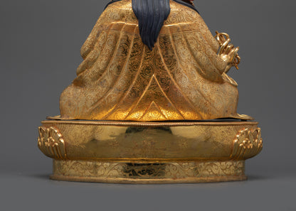 Handmade Buddhist Padmasambhava Statue | Guru Rinpoche Idol