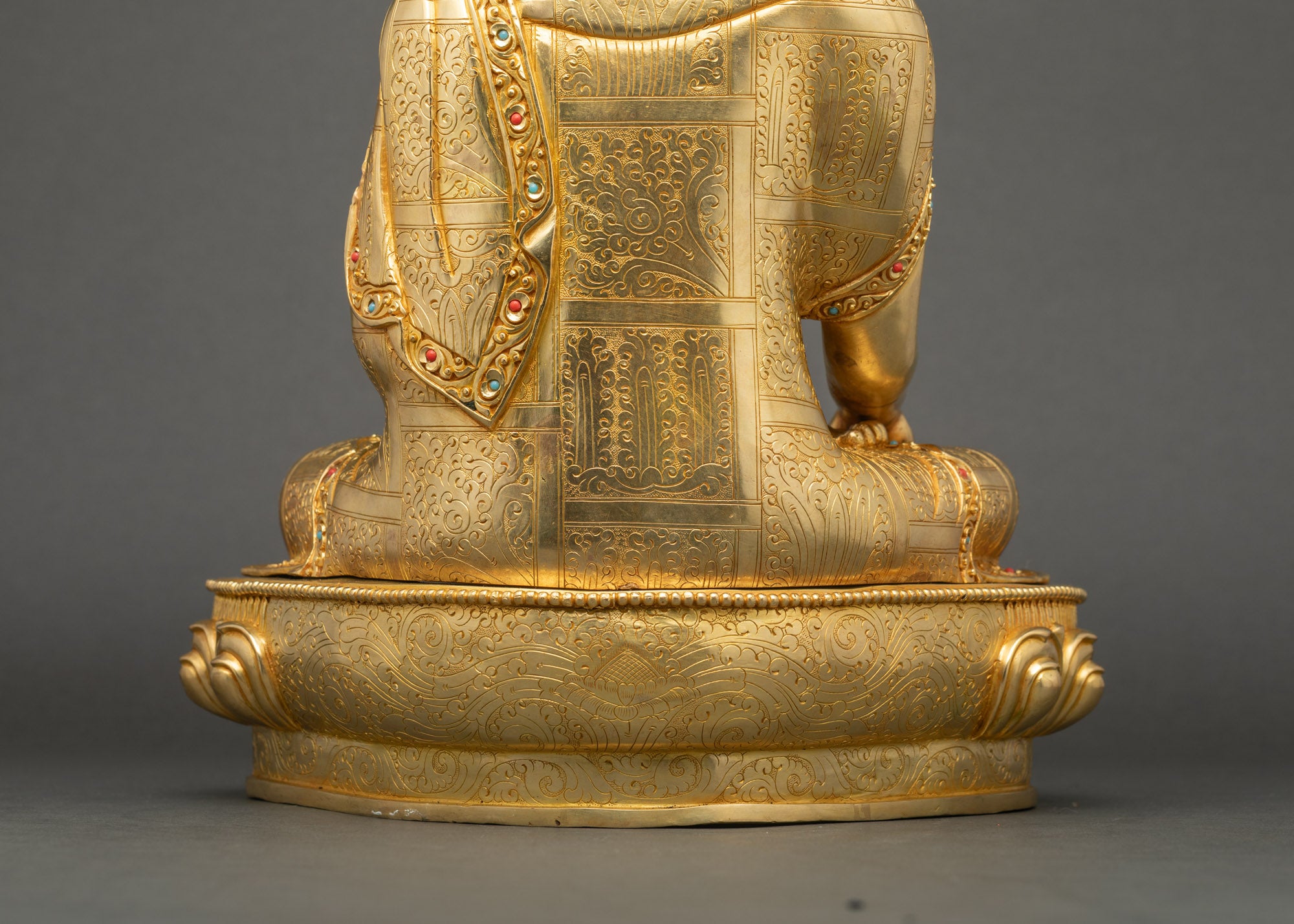 Sitting Buddha Statue | Nepalese Lost-Wax Casted Copper Artwork