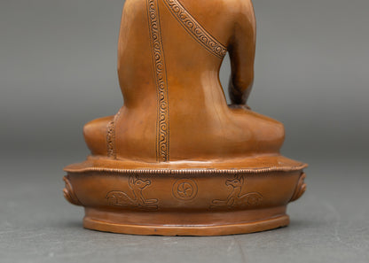 Three Buddha Statue Set for Home Altar | Handcrafted Nepalese Spiritual Art