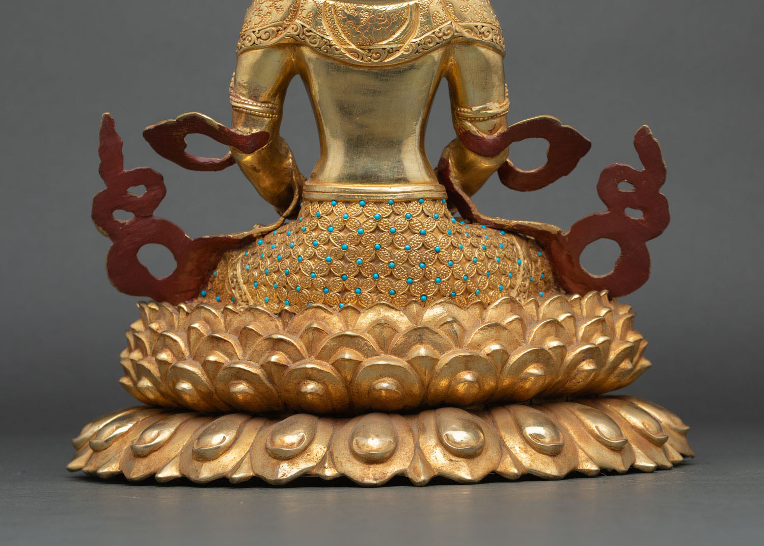 Amitayus Copper Statue | Traditionally Crafted Sculpture Nepal