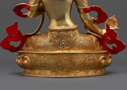 Buddhist Statue of Dukar | The White Parasol Bodhisattva Sculpture