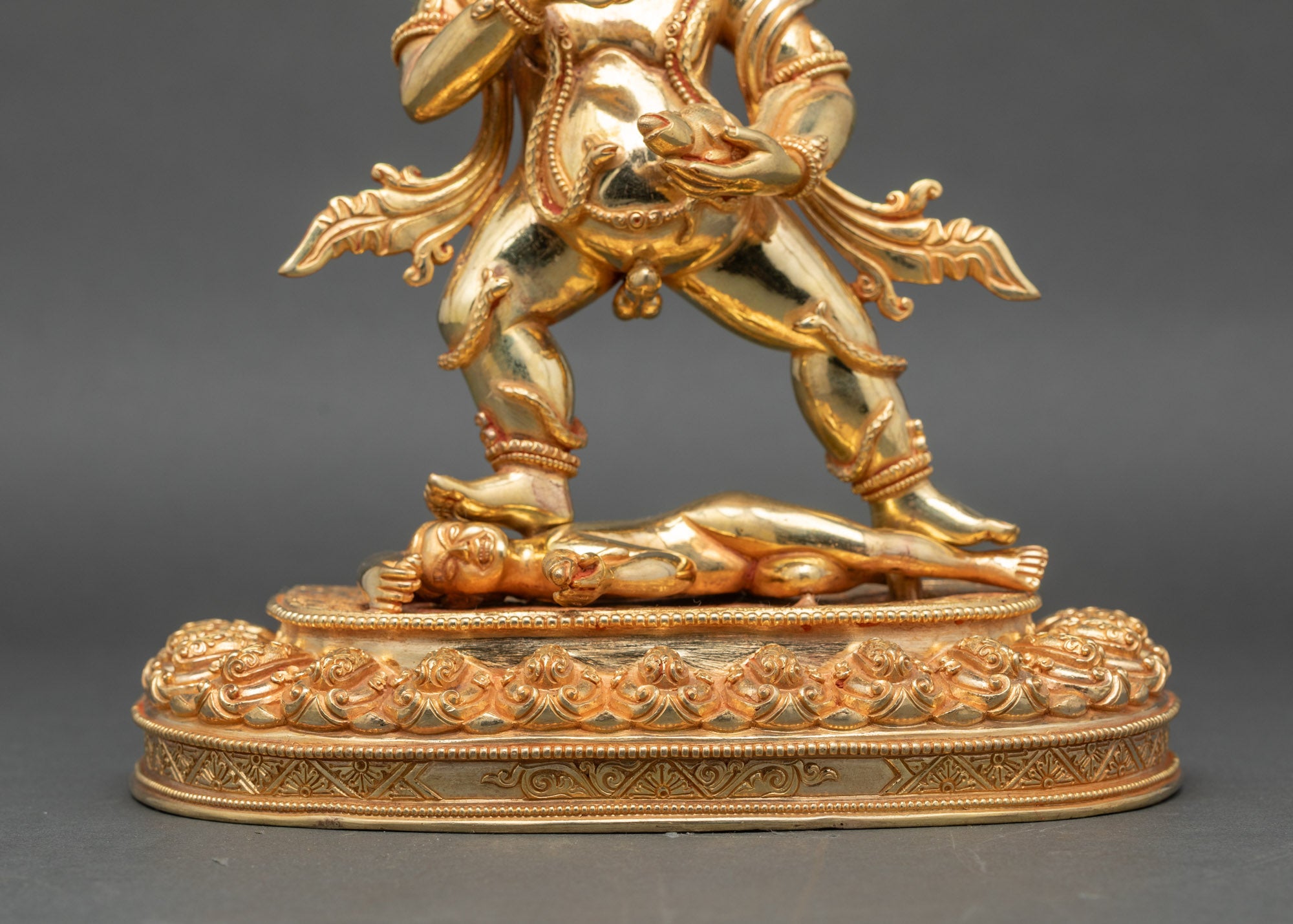 Black Dzambhala Statue – Tibetan Deity of Protection & Abundance