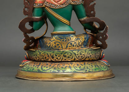 Green Tara Statue - Symbols of Compassion and Protection