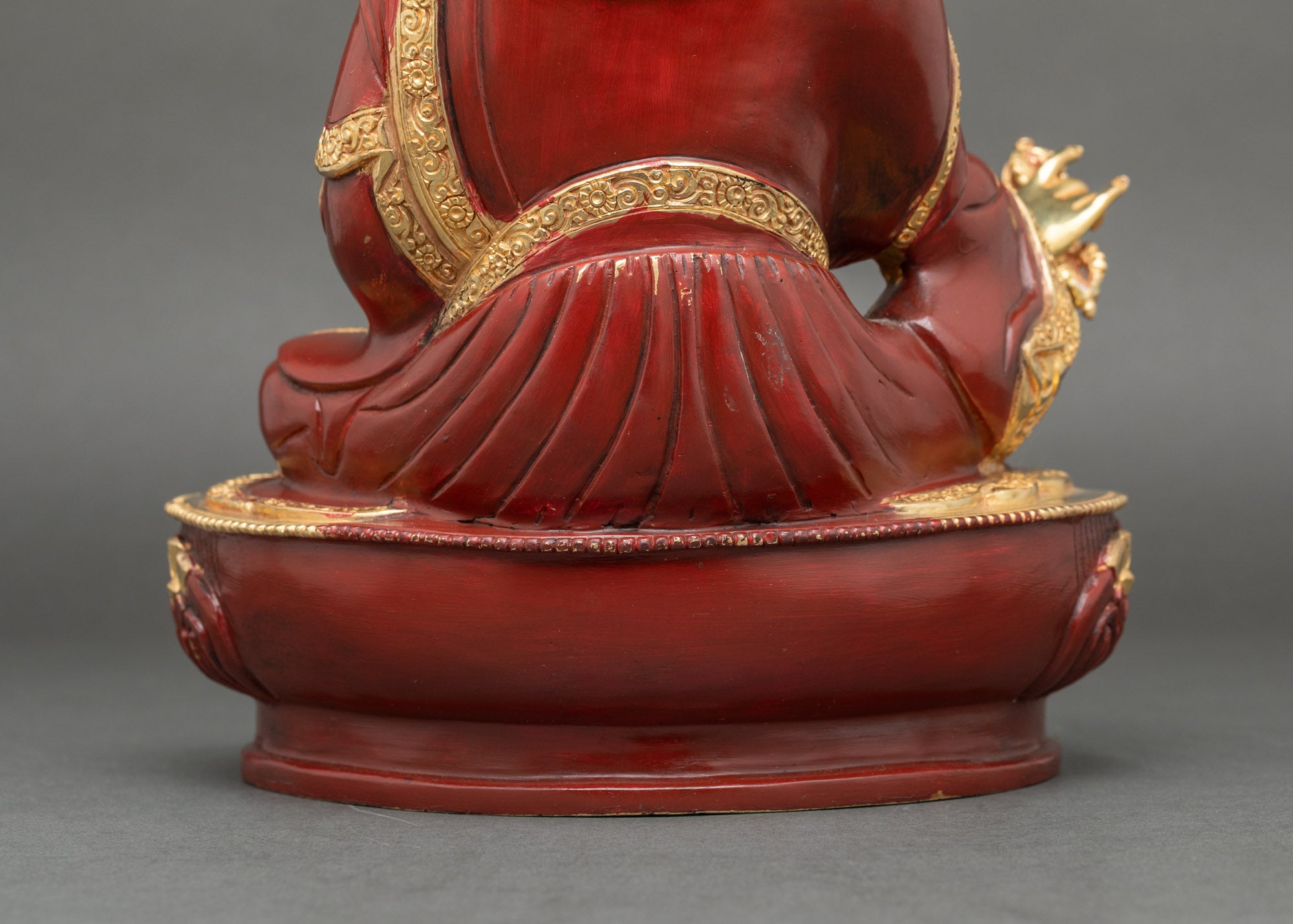 Guru Rinpoche Statue for Meditation and Altar | Handcrafted Nepalese Copper