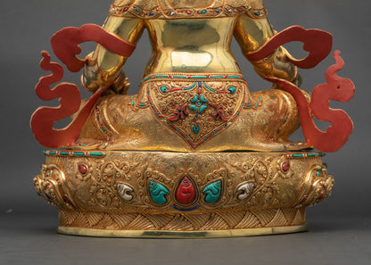 Wealth Blessing Dzambhala Statue | Buddhist God of Fortune
