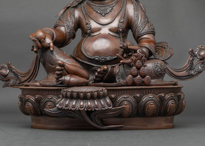Dzambhala Statue: The Buddhist Deity of Wealth and Prosperity