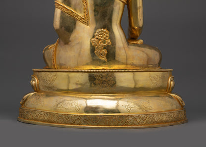 Handmade Shakyamuni Buddha Statue | Sacred Awakened One Figurine