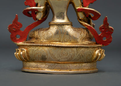 Handcrafted Green Tara Statue | Himalayan Buddhist Art
