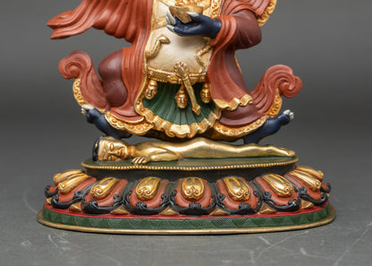 Mahakala Bernagchen – Artisan Crafted Nepalese Protector Deity Statue