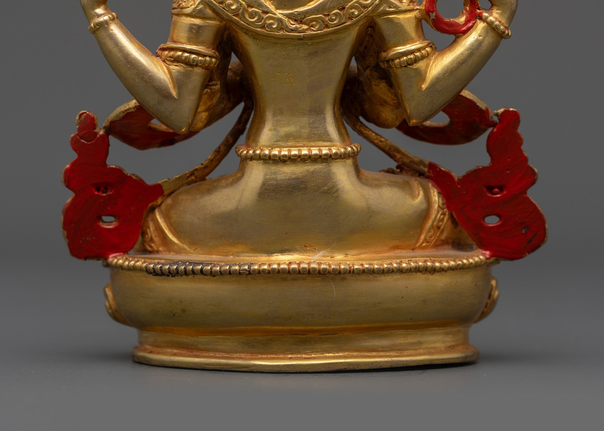 Handmade Chenrezig Statue | Tibetan Idol for Meditation & Serenity