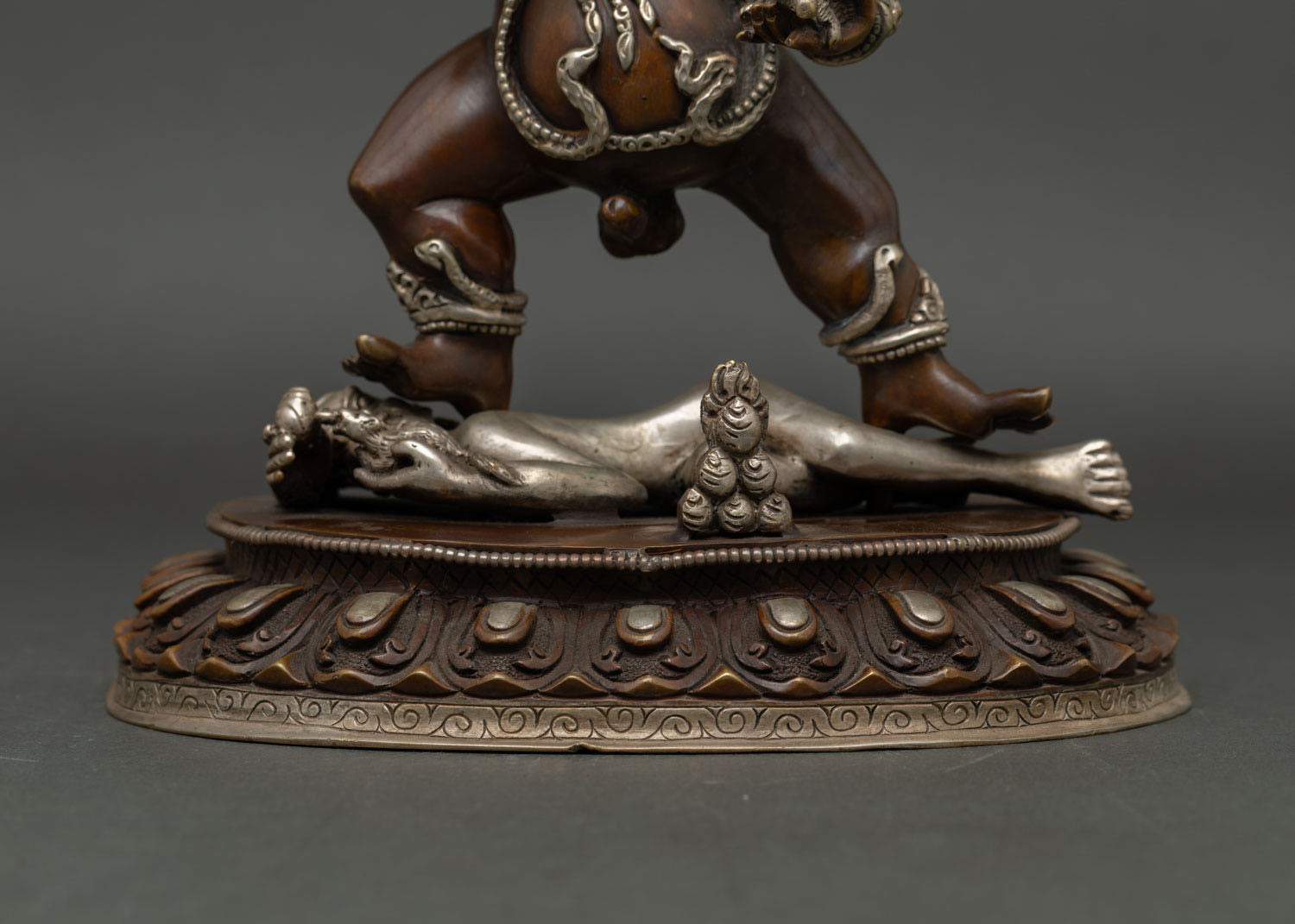 Black Dzambhala Statue | Traditional Nepalese Craftsmanship