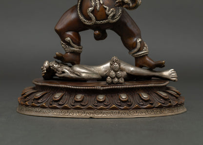 Black Dzambhala Statue | Traditional Nepalese Craftsmanship