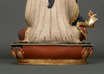 Vibrant Padmasambhava Statue | Founding Father of Tibetan Buddhism