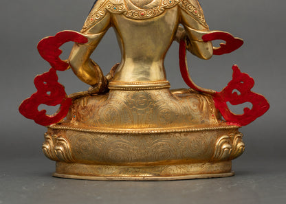 Vajrasattva Buddha | Artisan-Crafted Nepalese Sacred Sculpture