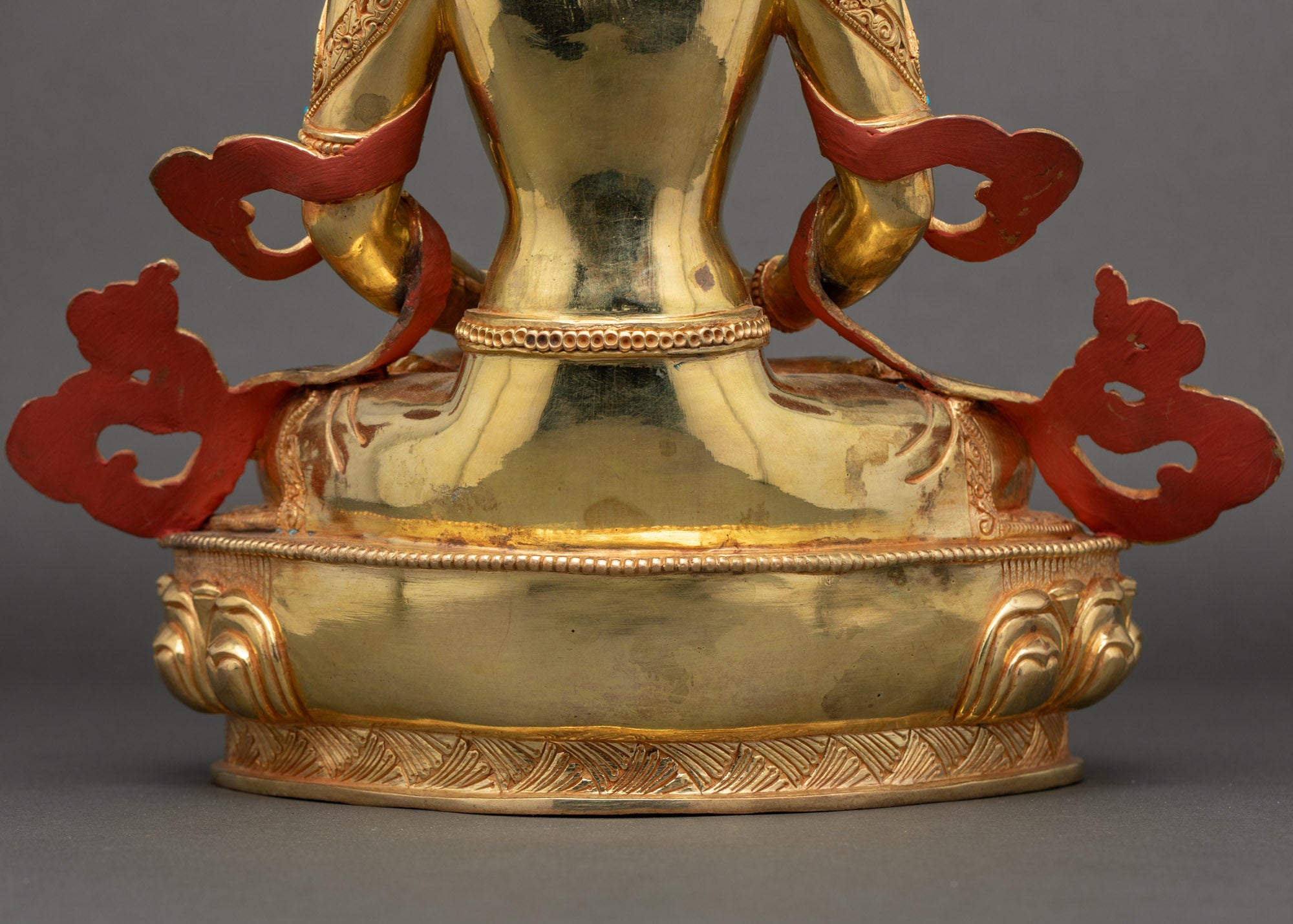 Amitayus Statue | Handcrafted Nepalese Buddhist Copper Sculpture