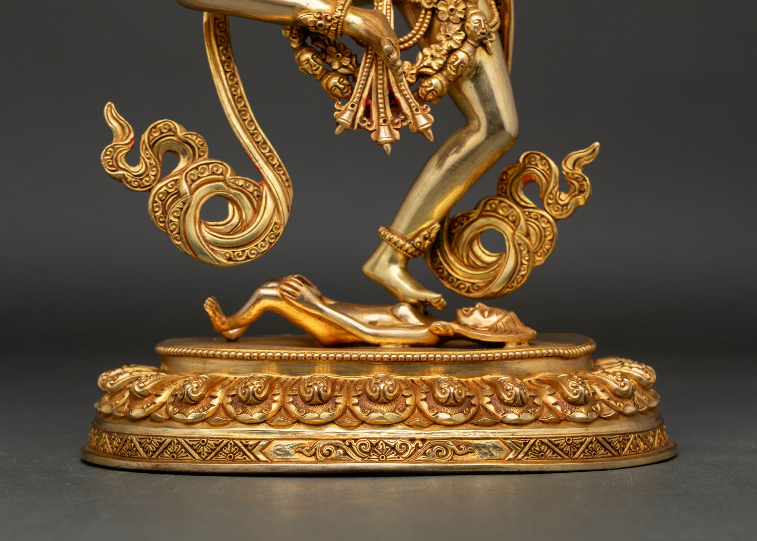 Dorje Phagmo Statue | 24K Gold Fire-Gilded Copper Artwork