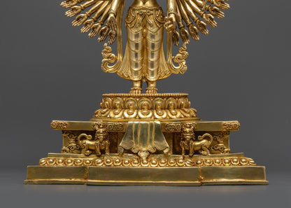 1000-Armed Chenrezig Statue | Vajrayana Bodhisattva of Compassion