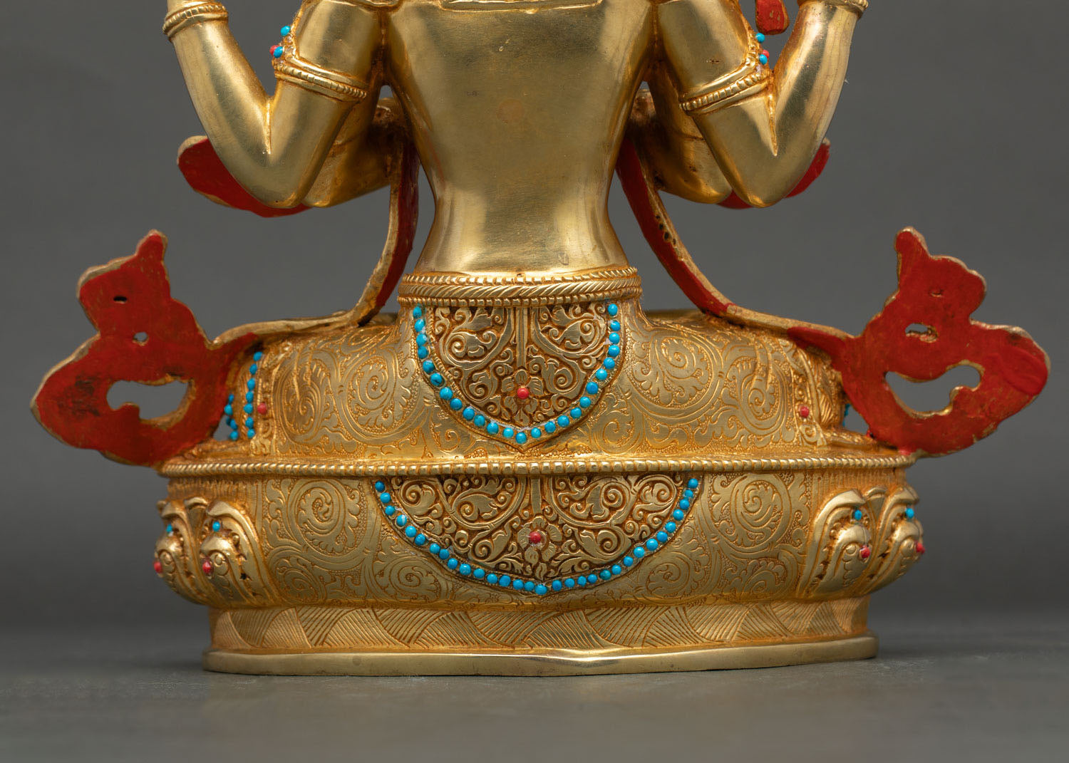 Handcrafted Chenrezig Statue | Nepalese Meditation Art