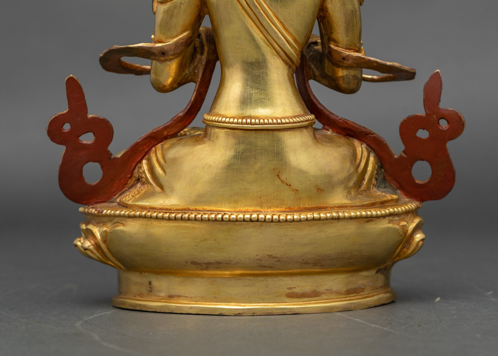 Handcrafted Nepalese Vajradhara Buddha Statue for Spiritual Practice