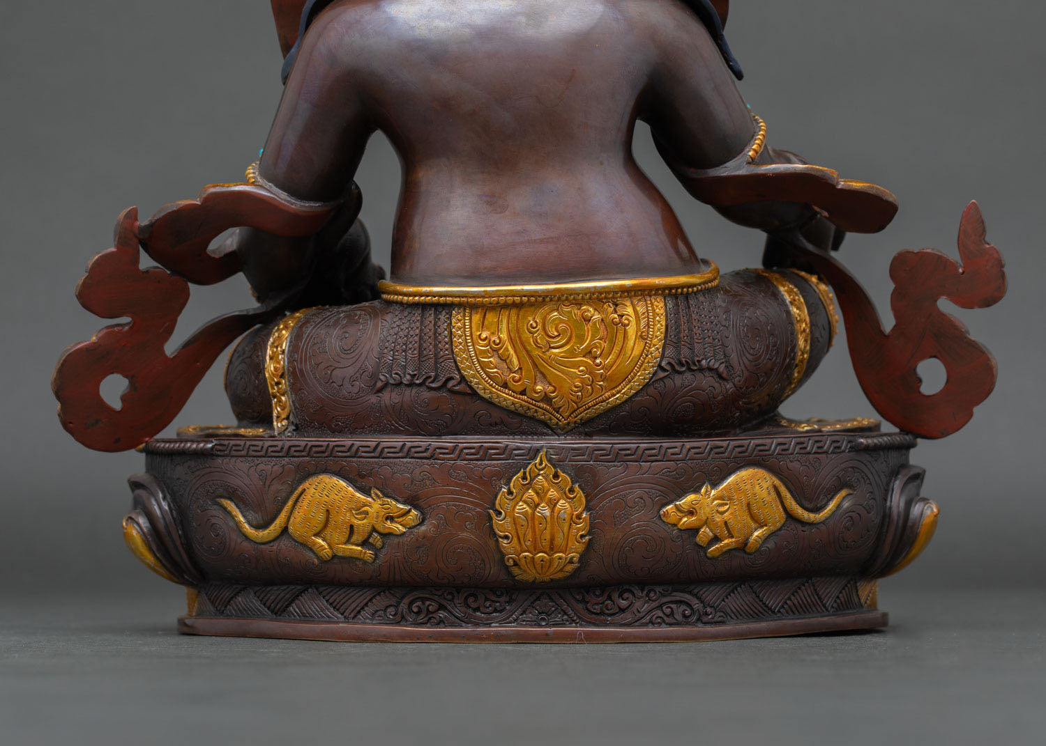 Premium Oxidized Dzambhala Statue | Tibetan Artwork