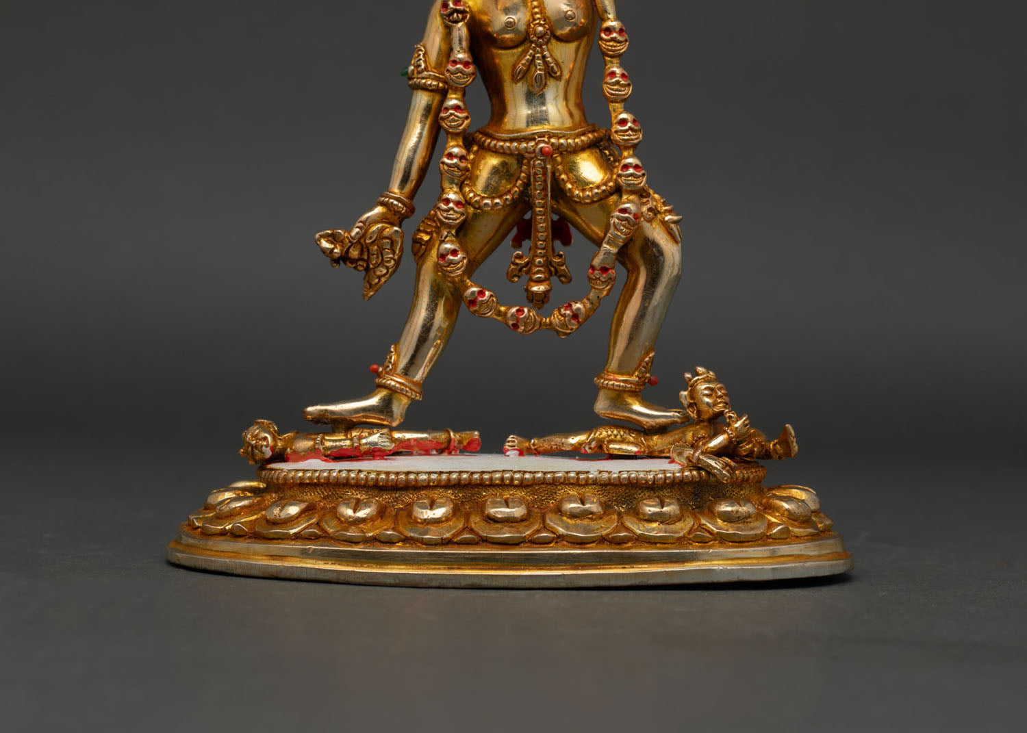 Vajrayogini Statue | 24K Gold Fire-Gilded Himalayan Artwork