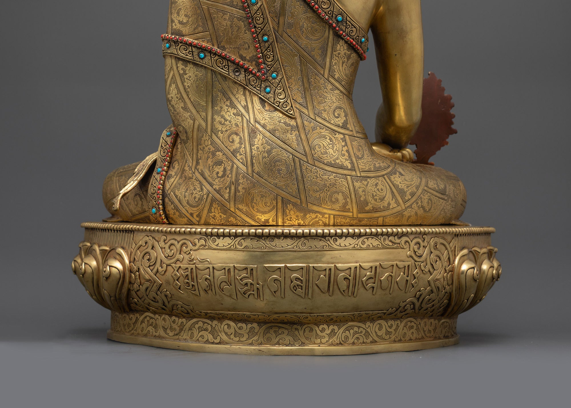 Premium Medicine Buddha Healing Sculpture | Traditional Himalayan Art