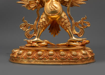 Spiritual Garuda Dev Statue | Powerful Mythical Bird Deity Artwork