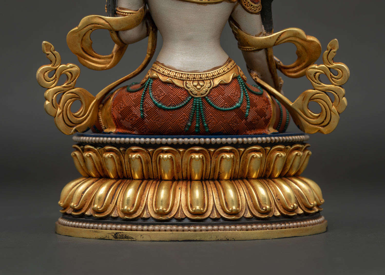 White Tara Statue | Hand-Cast Buddhist Spiritual Decor