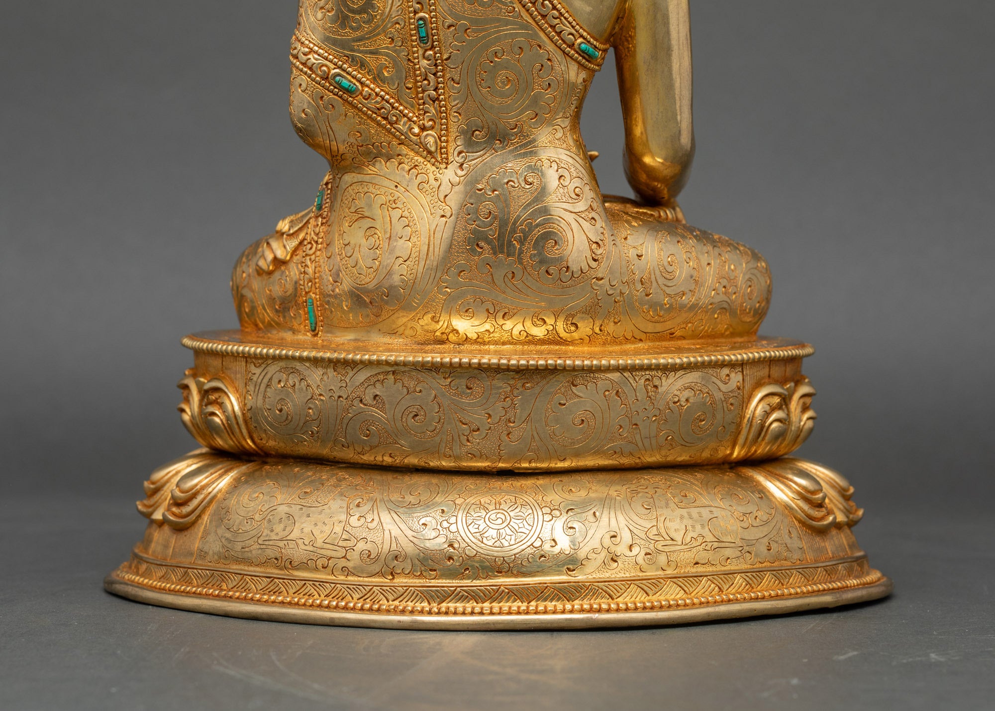 Nepalese Shakyamuni Buddha Statue | Sacred Buddhist Decor