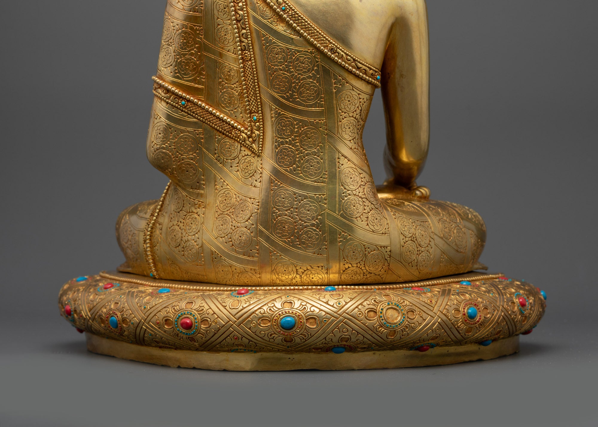 Authentic Nepalese Shakyamuni Buddha Sculpture | Scenery Buddha Statue
