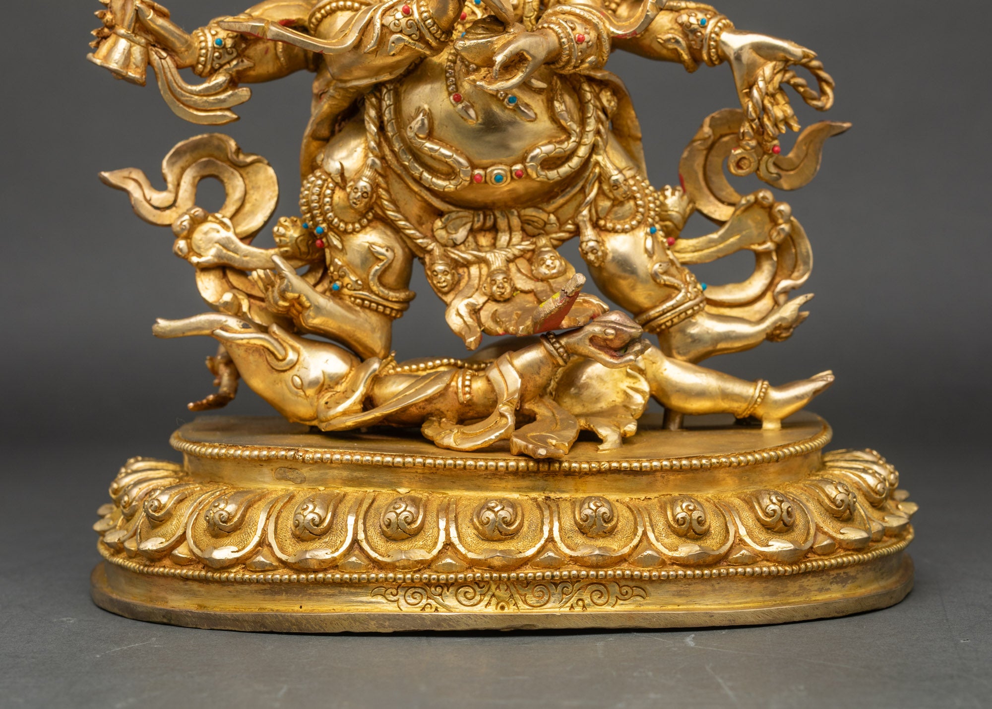 Six-armed Mahakala Statue | Dharma Protector of Tibetan Buddhism