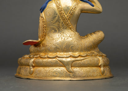 Handcrafted Milarepa Statue | Honoring the Great Tibetan Yogi