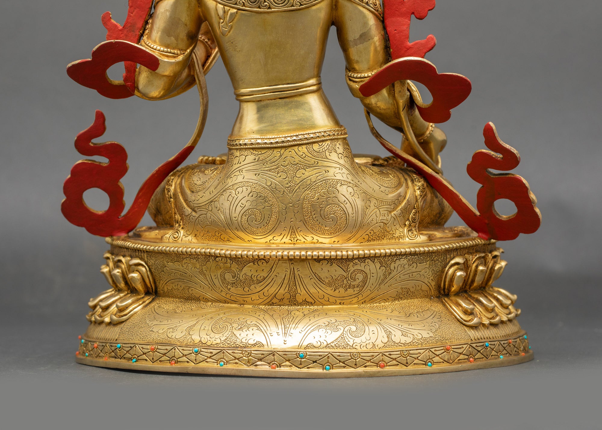 Handcrafted White Tara Statue | Nepalese Sculpture for Sacred Spaces