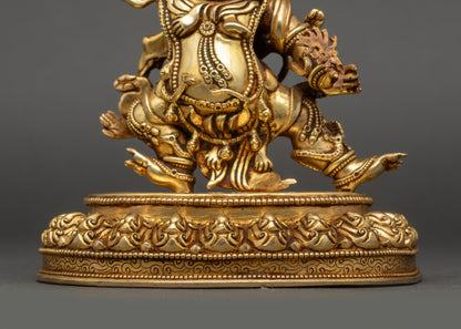 Nepalese Guru Dragpo Statue | Powerful Buddhist Deity for Altar