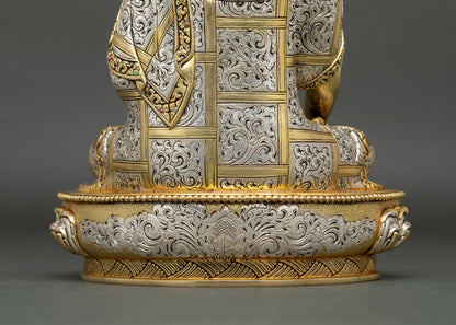 Enlightened Siddhartha Gautama Statue | Buddha Art from Nepal