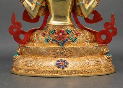 Buddhist Chenrezig Statue for Spiritual Enlightenment