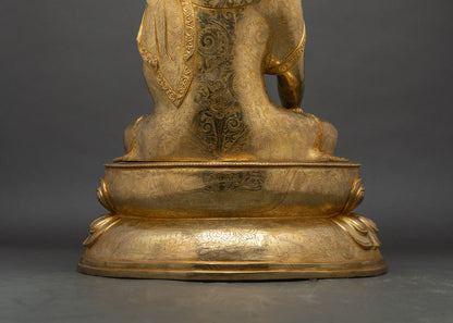Buddha Shakyamuni Statue | Historical Sangye Meditation Figurine