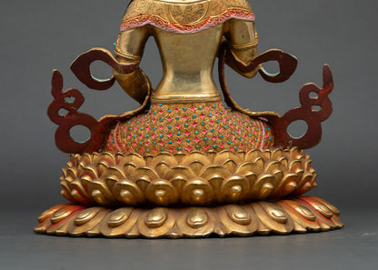 Vajrasattva Statue | Tibetan Vajrayana Statue for Purification