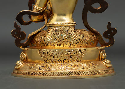 Luxury Manjushri Statue | Beautifully Crafted by Nepali Artisans