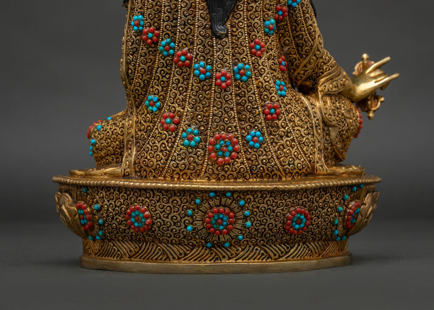 Guru Rinpoche Statue | The Second Buddha Handmade Himalayan Art