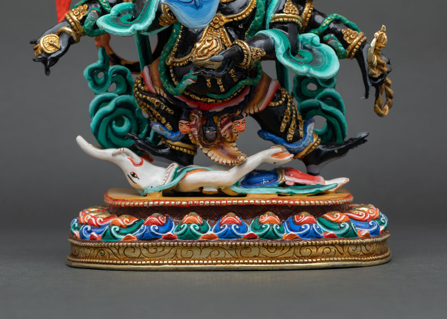 Six Armed Mahakala Statue