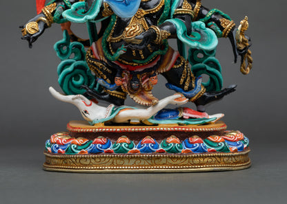 Six Armed Mahakala Statue