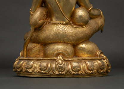 Dzambhala Statue | Unique Wealth God Sculpture for Prosperity