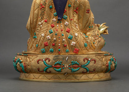 Guru Rinpoche Figurine | Tibetan Buddhist Statue for Enlightenment